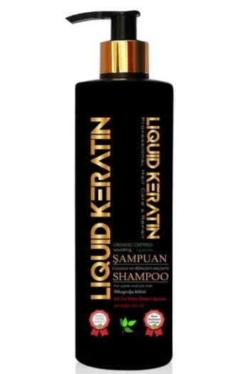 Liquid Keratin Sülfatsız Tuzsuz Besleyici Doğal Keratin Şampuanı (350ML) - Dökülme Önleyici Güçlendirici
