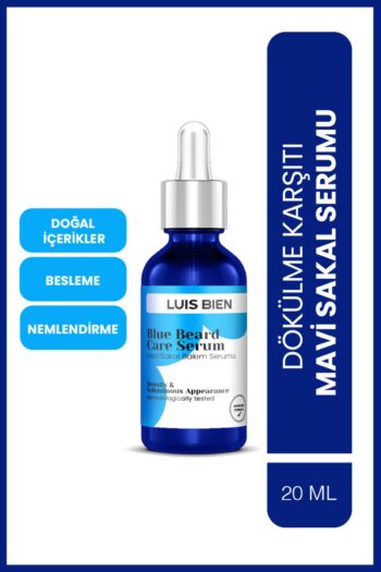 Luis Bien Mavi Sakal Bakım Serumu | Seyrek ve Boş Bölgelerde Yeni Sakal Oluşumuna Yardımcı | 20ml