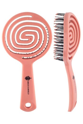 Sword & Shield S&s Pembe Pro Üç Boyutlu Oval Saç Fırçası