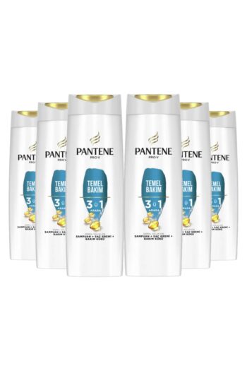 Pantene 3'ü 1 Arada Temel Bakım Şampuan 350 Ml 6 Adet
