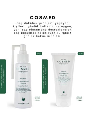 COSMED Saç Dökülme Karşıtı Bakım Seti | Anti Hair Loss Serum + Shampoo Orijinal Boy