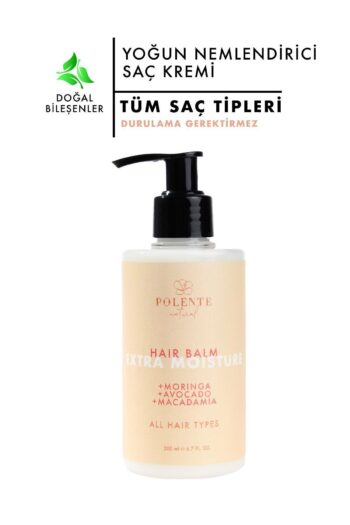 Polente Natural Yoğun Nemlendirici Saç Kremi / Tüm Saç Tipleri (200 ML)