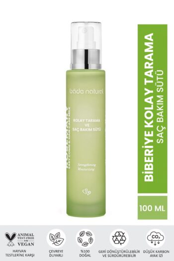 Bade Natural Biberiye Kolay Tarama ve Saç Bakım Sütü %100 Doğal ve Saf 100 ml