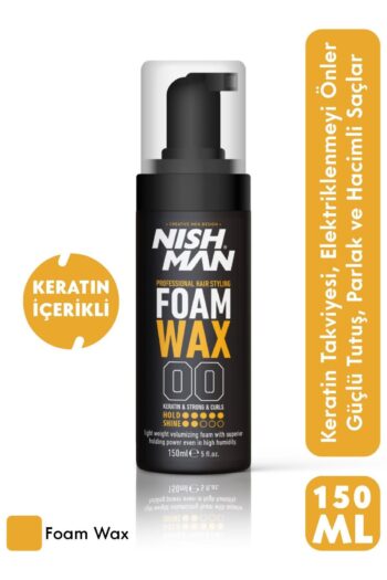 NISHMAN Saç Şekillendirici Köpük Wax 150 ml
