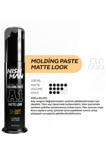 NISHMAN A1 No Touch Ultra Mat Oynanabilir Mat Wax 100 ML