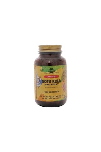 Solgar Gotu Kola Aerial Extract 100 Kapsül -(miad:08/2024)