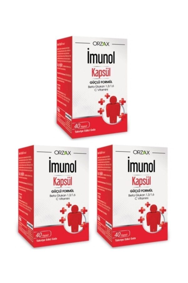 İMUNOL 40 Kapsül 3 Adet