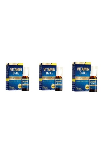 Nutraxin Vitamin D3k2 Sprey 30 Ml 3 Kutu