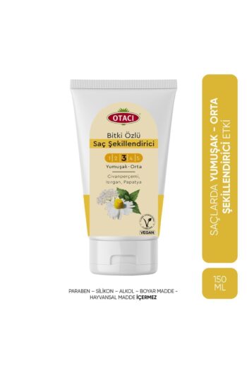 Otacı Bitkisel Saç Şekillendirici Yumuşak Ve Orta