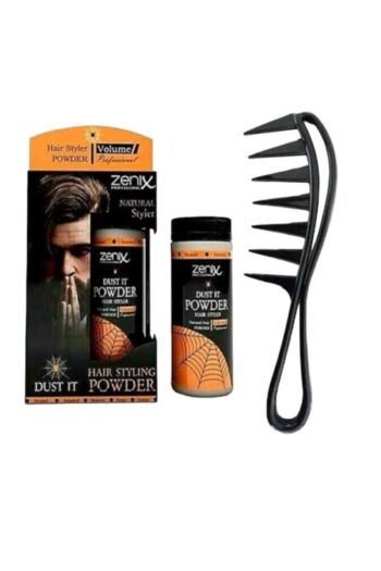 Zenixx Zenix Powder Saç Şekillendirici Pudra Naturel 20gr - Erkek Saç Şekillendirici Tarak