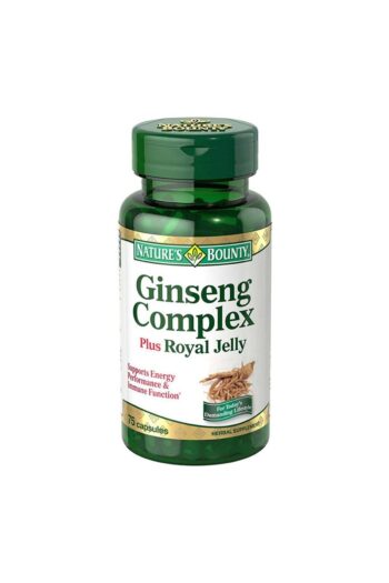 Natures Bounty Ginseng Complex Plus Royal Jelly 75 Kapsül