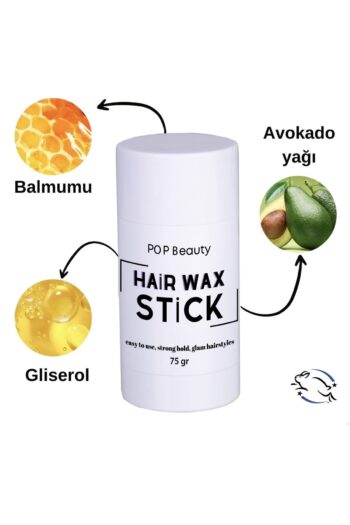 POP Beauty Saç Şekillendirici Stick Wax, Hair Wax Stick, 75gr