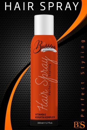 bs bubbles cosmetic Saç Sertleştirici Şekillendirici Sprey Extra Keratin Komplex E Vitamin