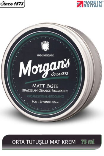 Morgan's Pomade Morgan's Matt Paste Brazilian Orange - Mat Görünümlü Orta Tutuşlu Saç Şekillendirme Kremi 75 ml