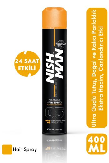 NISHMAN 05 Ultra Tutuş Saç Şekillendirici Sprey - 400 ml