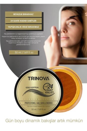Trinova Gold Edition Bayb Saç Ve Kaş Sabitleyici & Şekillendirici Wax