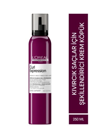 L'oreal Professionnel Serie Expert Curl Expression Kıvırcık Saçlar Için Şekillendirici Süper Krem Köpük 250.ml