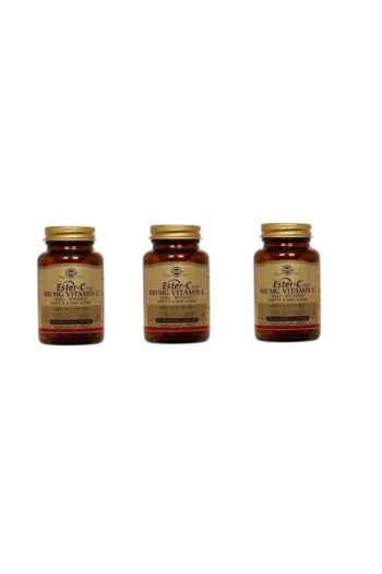 Solgar Ester-c 500 Mg Vitamin C 50 Kapsül 3'lü Paket