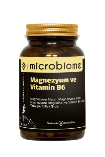Microbiome Magnezyum Ve Vitamin B6 30 Tablet