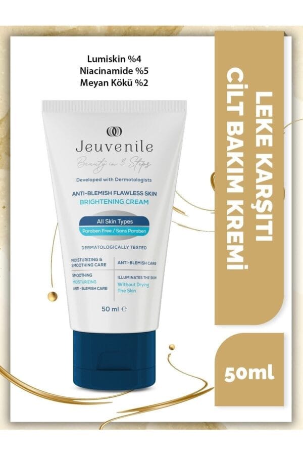 Jeuvenile Leke Karşıtı Krem -  Leke Karşıtı, Aydınlatıcı (Lumiskin, Niacinamide, Meyan Kökü)