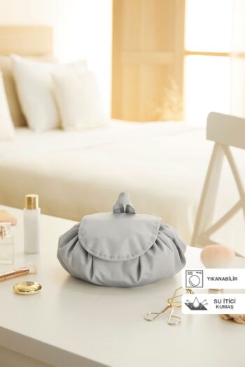 Ocean Home Textile Fonksiyonel Su İtici Leke Tutmaz Kumaş Düzenleyici Seyahat Tipi Makyaj Çantası