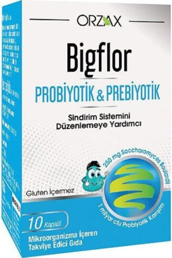 Ocean Orzax Bigflor Probiyotik Takviye Edici Gıda 10 Kapsül