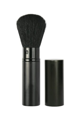 Fontenay Kapaklı Pudra Fırçası , Retractable Powder Brush , At Kılı Fırça