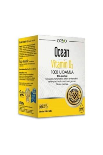 Ocean Vitamin D3 1000 Iu 50 Ml Damla 2 Adet