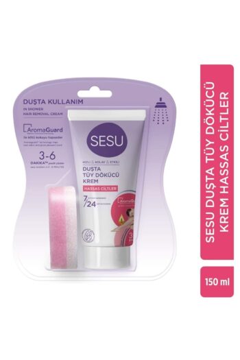 Sesu Duşta Tüy Dökücü Krem Hassas Ciltler 150 ml