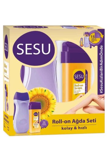 Sesu Roll-on Mor Makineli Ağda Seti Ayçiçek Yağlı