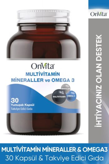 Onvita Omega 3 Ve Multivitamin Mineraller, 30 Yumuşak Kapsül
