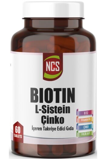 Ncs Biotin Folic Acid 60 Tablet L-sistein Metiyonin 2500 Mcg Çinko Vitamin B12