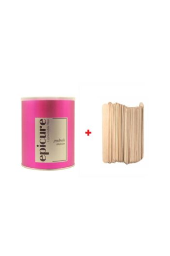 Epicure Titanyum Pudralı Konserve Sir Ağda 800 ml + 100 Adet Ahsap Spatula