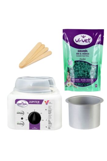 Vi vet VİVET SOYULABİLİR BEZSİZ KULLANIM BONCUK AĞDA AZULEN SET+DEPİROL MAKİNE+YEDEK TAS VE HEDİYELER