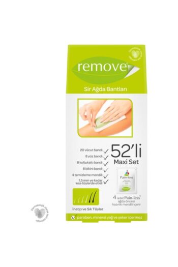 remove İnatçı Ve Sık Tüy Sir Ağda Bantları 52'li