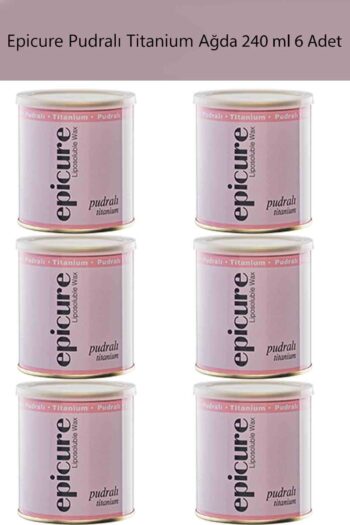 Epicure Kuaförlerin Tercihi Hassas Ciltler İçin 240 ml Pudralı Ağda 6 Adet