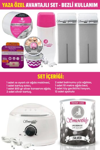 Smoothly AVANTAJ SİR AĞDA SETİ YAZA ÖZEL AĞDA SETİ TÜM VÜCUT YÜZ AĞDASI