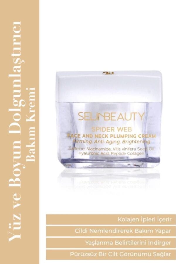 Selin Beauty Örümcek Ağı Yüz Ve Boyun Dolgunlaştırıcı Bakım Kremi 50 ml