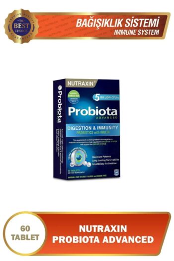 Nutraxin Probiota Advanced 60 Tablet - 5 Milyar Canlı Probiyotik 3 Katmanlı Tablet Teknolojisi 2'Li