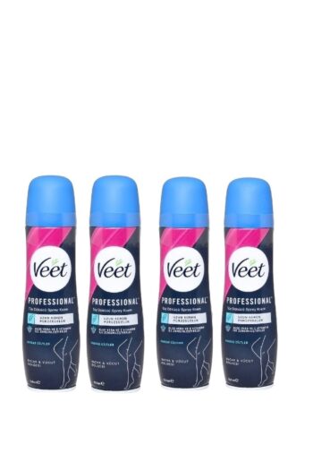 Veet Professional Tüy Dökücü Krem Sprey X4 Set Bacak&vücut Bölgesi Hassas Ciltler 150ml