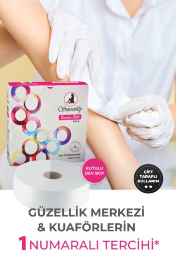 Smoothly Professional Ağda Bezi Ağda Kağıdı Kutulu 100 Metre 550 gram Dev Boy