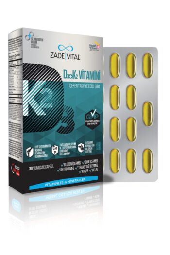 Zade Vital D3+k2 Vıtamını Blıster 30 Kap. -zade Vıtal