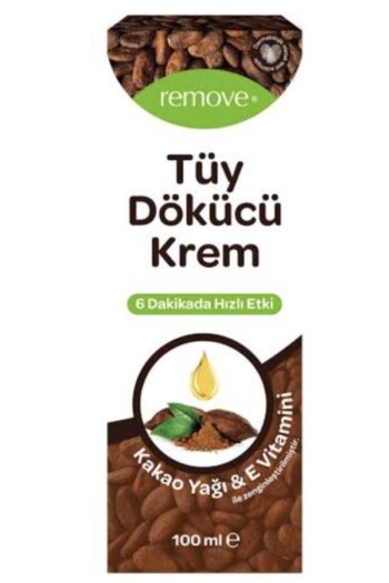remove Tüy Dökücü Krem Kakao Yağı& E Vitamini