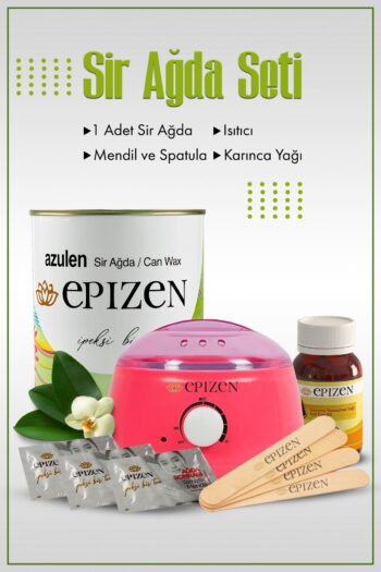 EPİZEN Azulen Konserve Ağda Karınca Yumurtası Yağı Isıtıcı Makina Spatula Temizleme Mendili