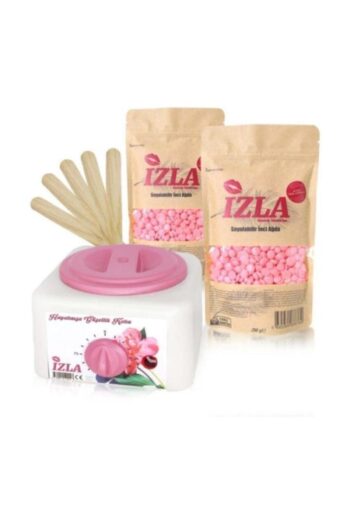İzla Sir Ağda Makinesi Pudralı Soyulabilen Boncuk Ağda 2 Adet 250 gr ve Spatula