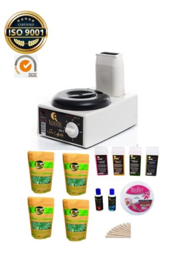 Ege Sir 1+1 Kartuşlu Roll-on Makine Soyulabilen Sir Boncuk Ağda Yağ Spatula Ekonomik Set2