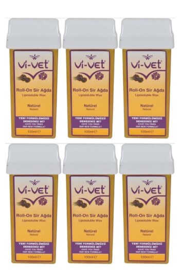 Genel Markalar Vivet Natural Kartuş Sir Ağda 100 ml 6'lı Set