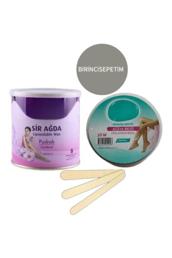 VANCL Pudralı Konserve Ağda 240 ML + 10 Metre Ağda Bezi+ Spatula ( HEDİYELİ ÜRÜN) ESSU43