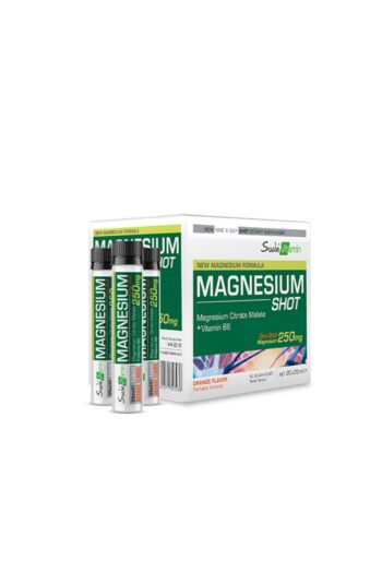 Suda Vitamin Portakal Aromalı MAGNESIUM SHOT 25ml X 20 Shot