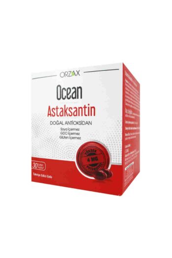 Ocean Astaksantin 30 Kapsül Doğal Antioksidan İçeren Takviye Edici Gıda